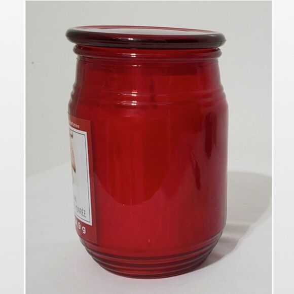 New Red Peppermint Home Jar Candle - Picture 8 of 13